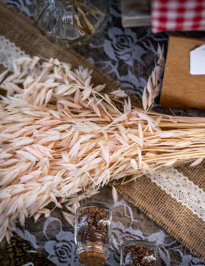 Prírodné sušené ovsené vločky 100g 73 cm vidiecka atmosféra