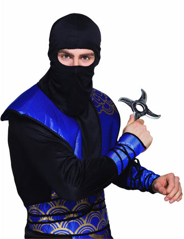 Etoile de shinobi ninja pour adulte gris et noir