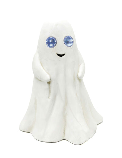 Dekoratívny duch Summerween z magnézie s animovanými LED očami 34,5 x 24 x 42 cm