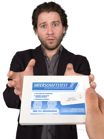 Sada 7 modro-bielych testov otcovstva _DE 