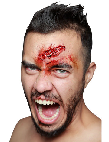 Falošný škrabanec pre dospelých červený zakrvavený