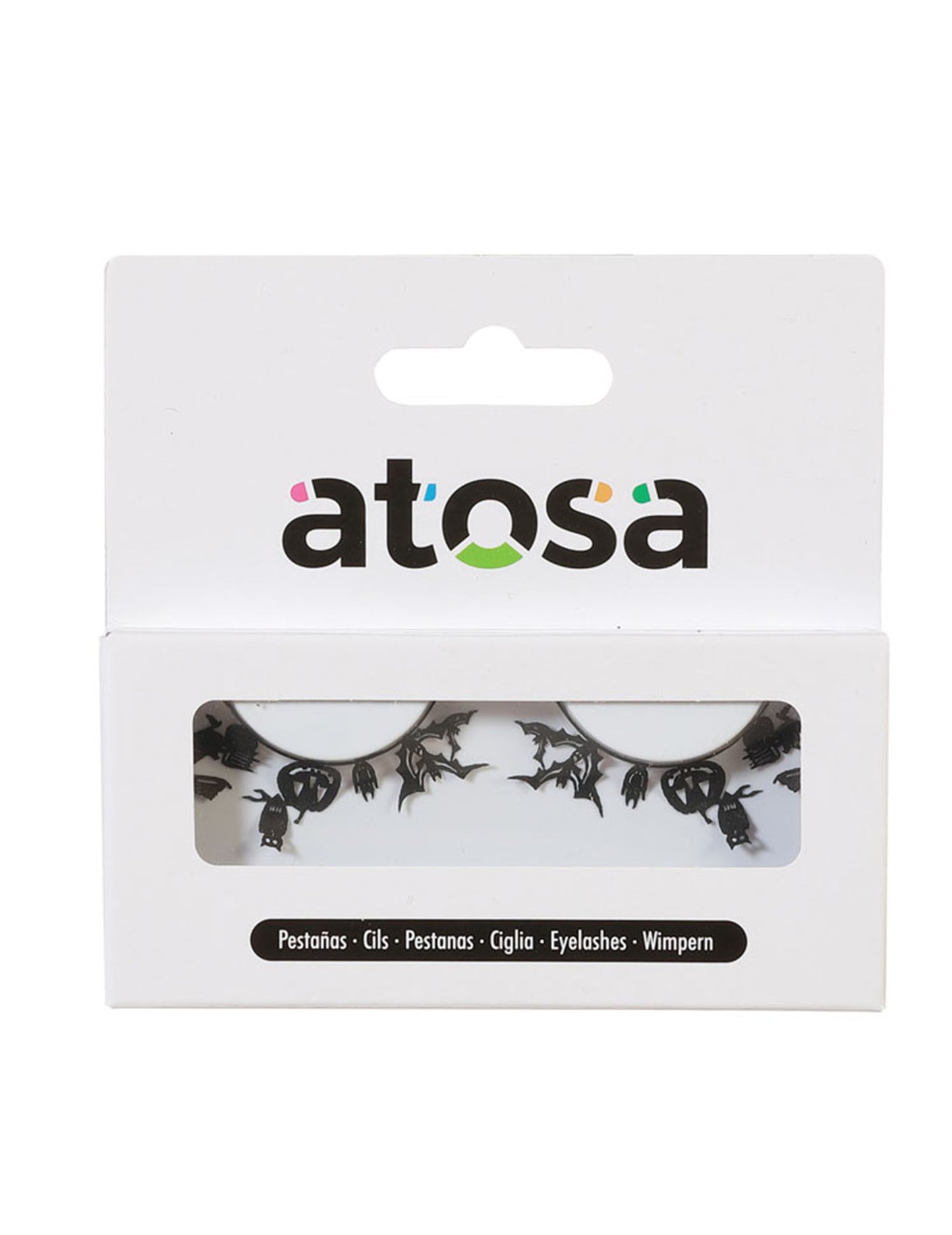 Umelé mihalnice s halloweenskou tematikou pre dospelých (luxusné umelé mihalnice)