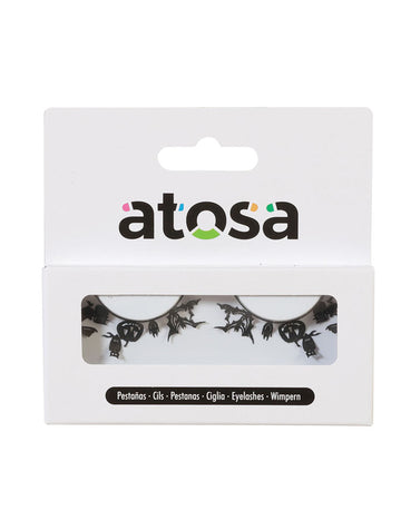 Umelé mihalnice s halloweenskou tematikou pre dospelých (luxusné umelé mihalnice)