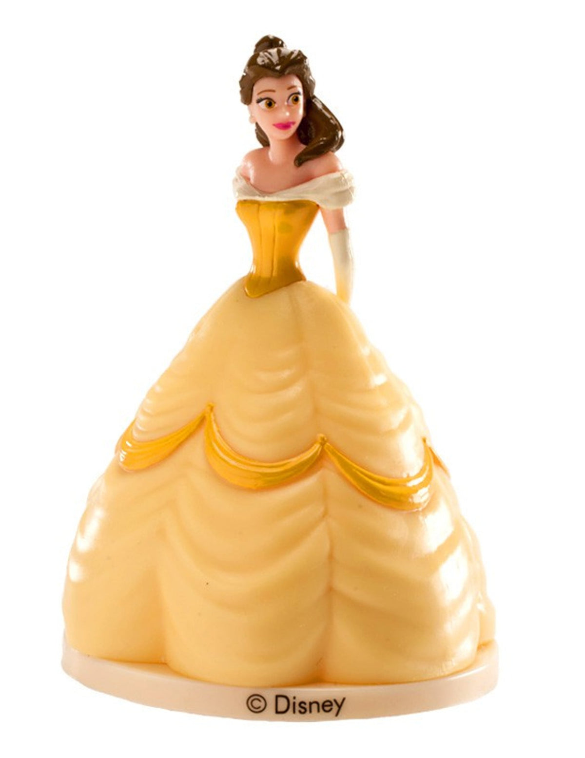 Figurine en plastique Belle pour enfant jaune