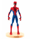 Figurine en plastique Spiderman rouge et bleue