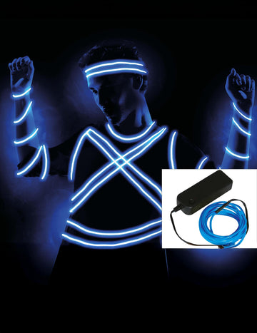 Modrý vodič LED 5 m