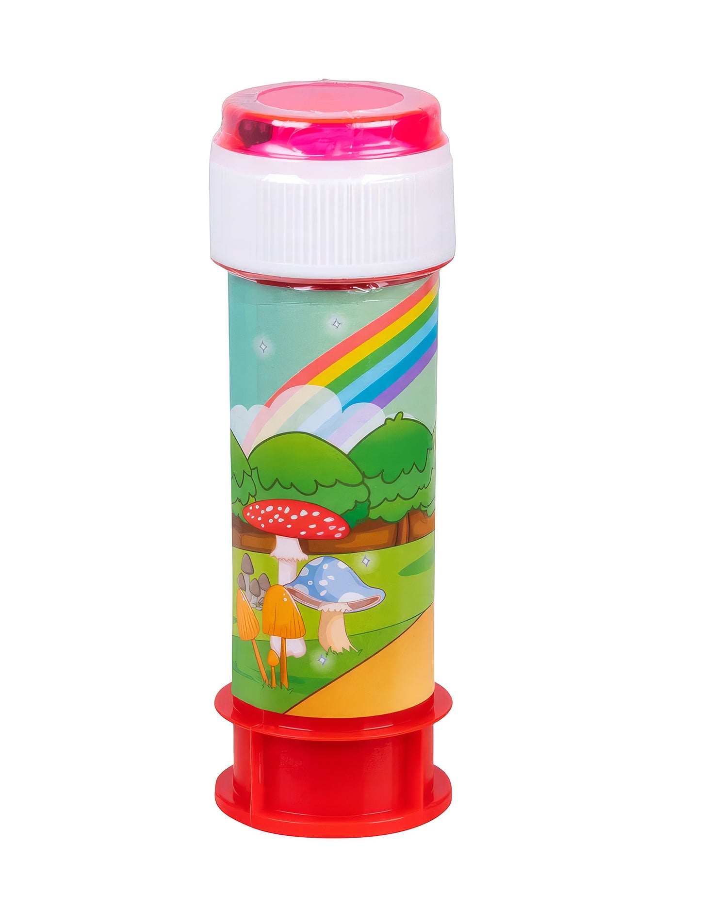 Bublinková fľaša s jednorožcom, 60 ml, s guľôčkami.