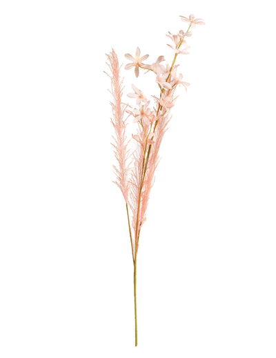Fleurs de jasmin artificielles rose pastel sur tige