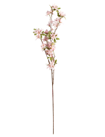 Fleurs de jasmin artificielles pour mariage roses sur tige