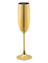 Flûte à champagne or pour adulte couleur dorée