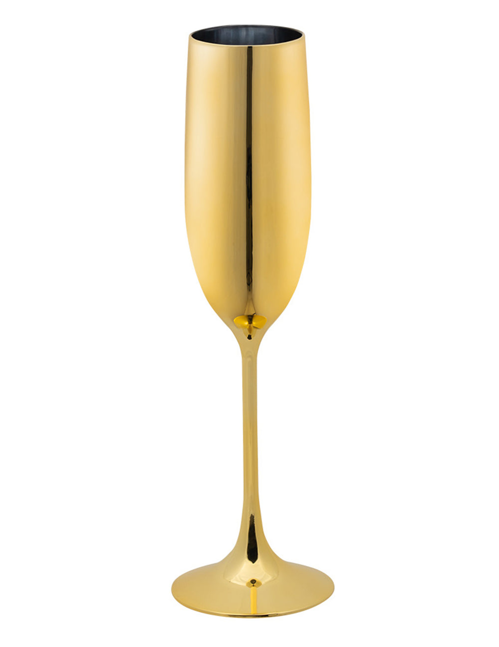 Flûte à champagne or pour adulte couleur dorée