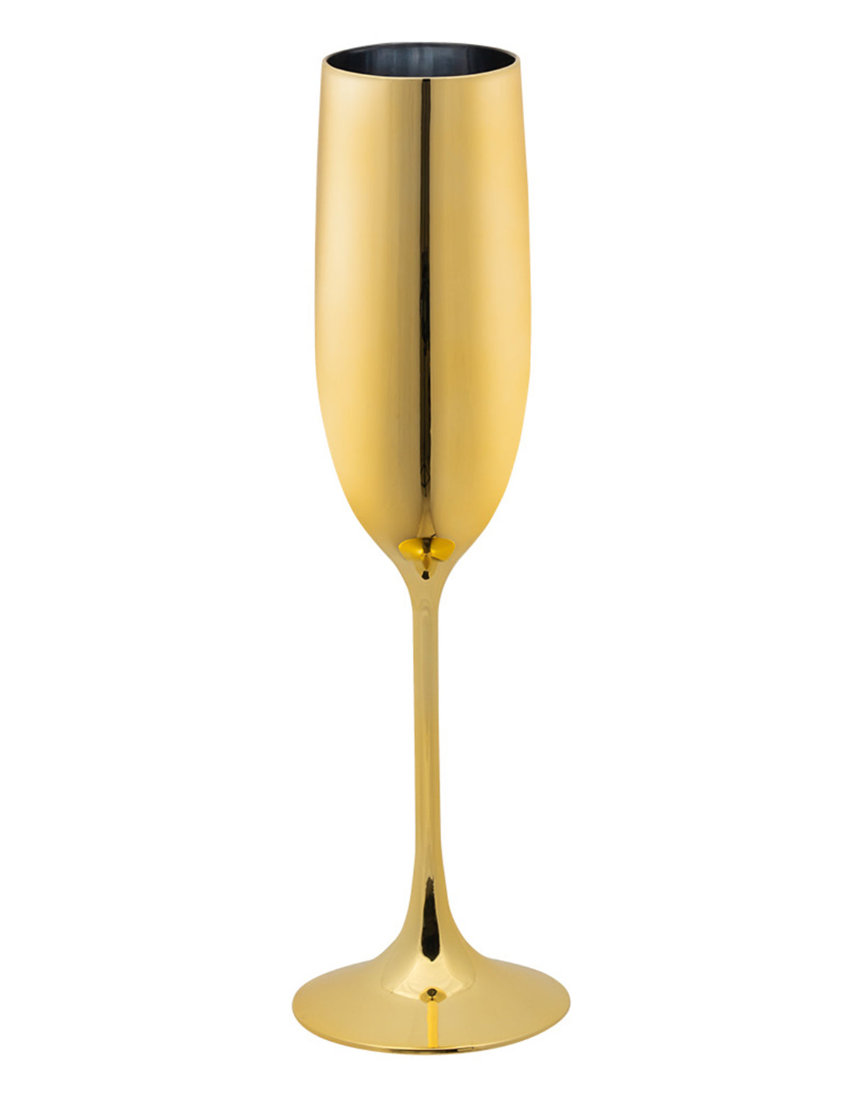 Flûte à champagne or pour adulte couleur dorée