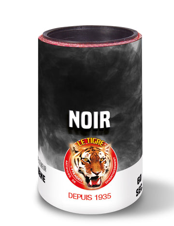 Dymový granát v čiernom kontajneri, 45 sekúnd