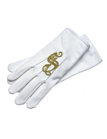 Luxusné vyšívané rukavice so svätým Mikulášom pre dospelých