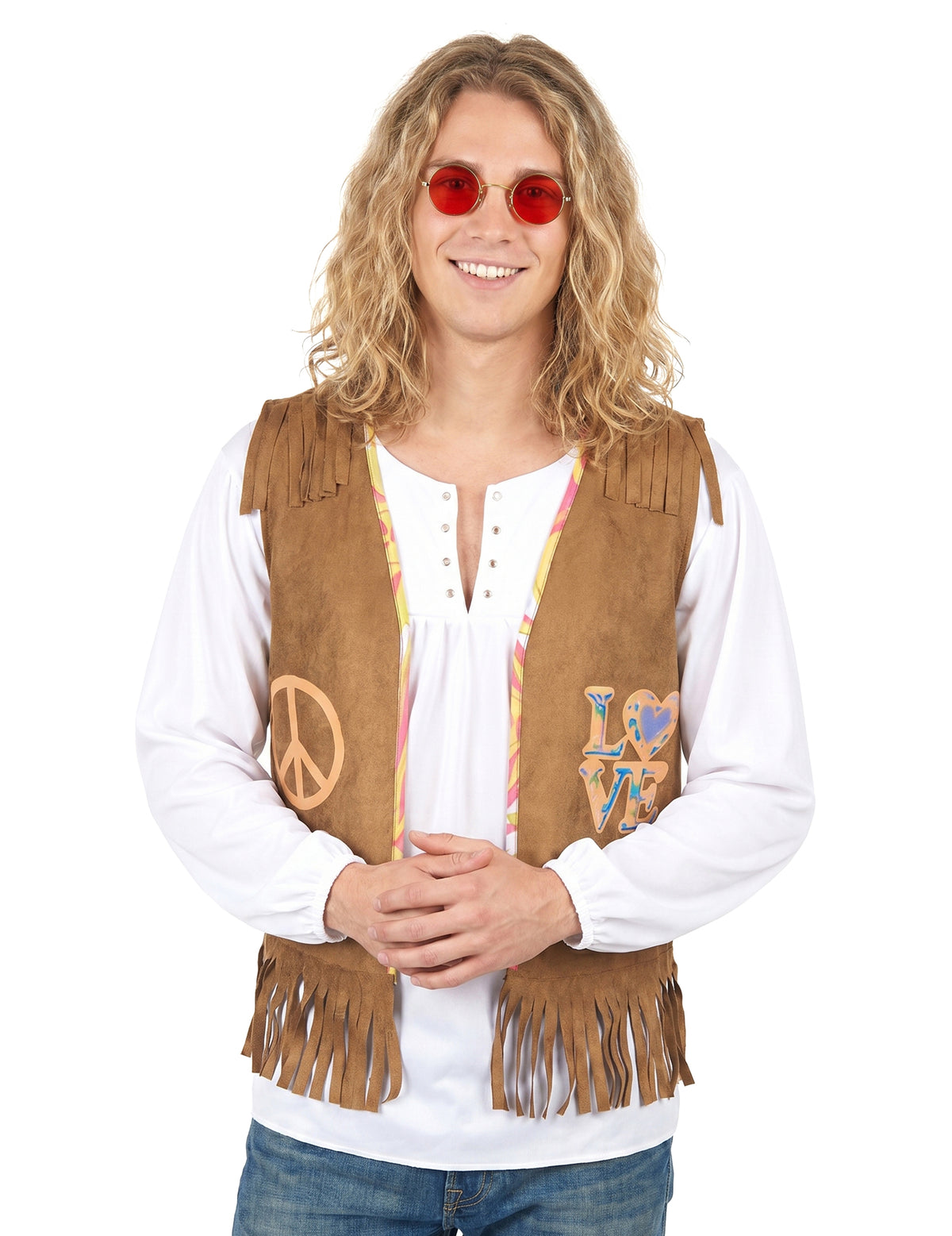 Pánska hippie vesta
