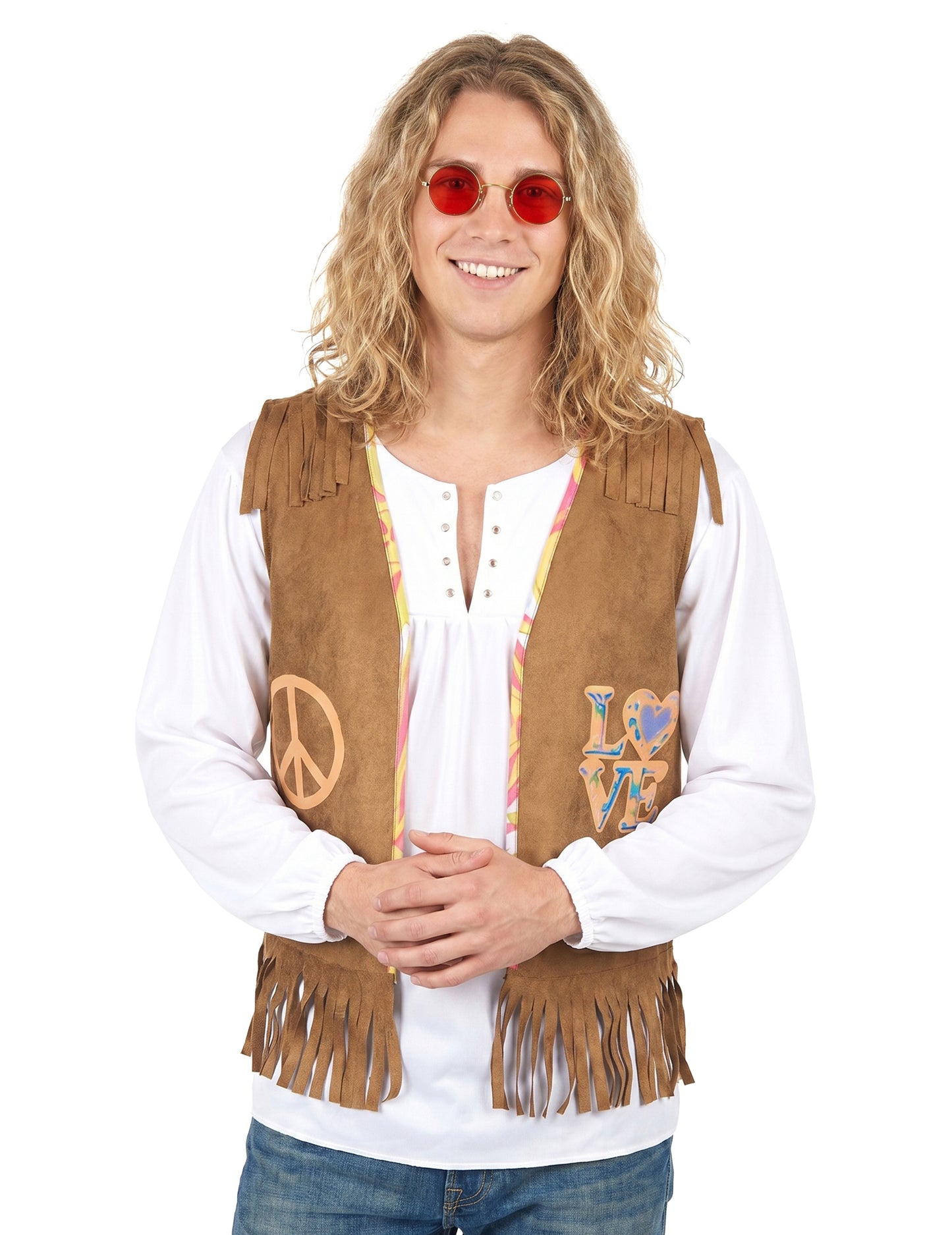 Pánska hippie vesta