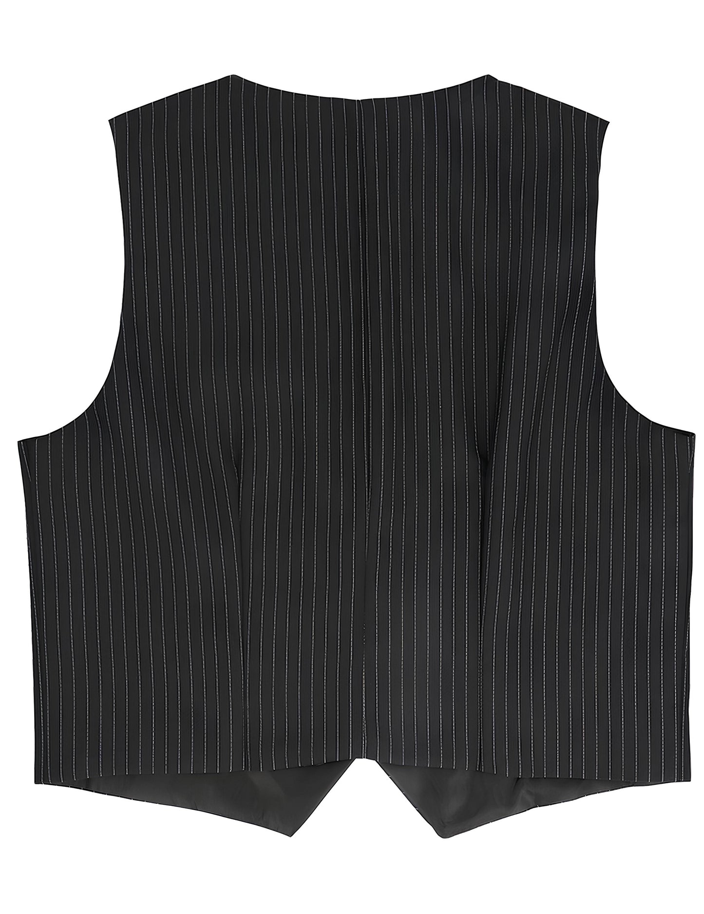Čierna pruhovaná vesta