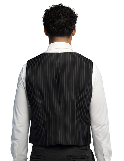 Čierna pruhovaná vesta