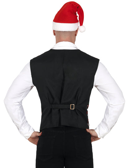 Gilet rouge et vert de Noël adulte