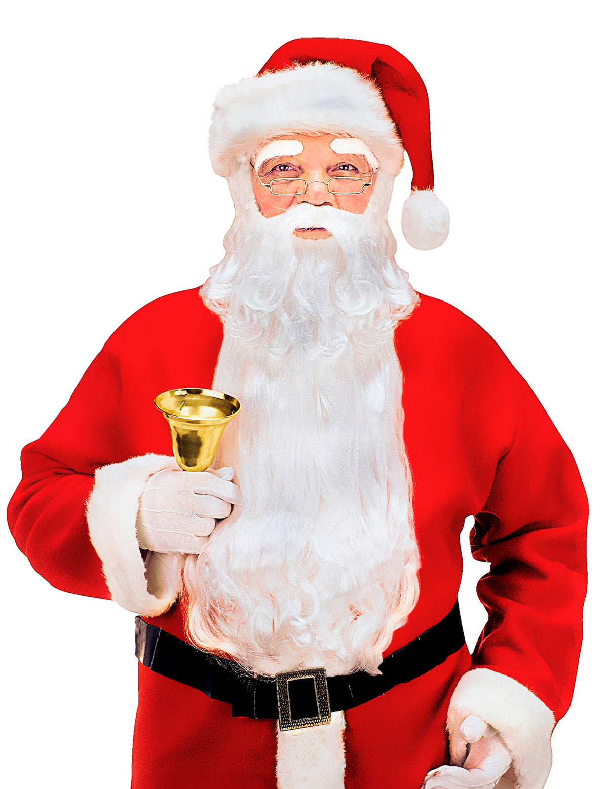 Veľký dospelý Santa Claus brada