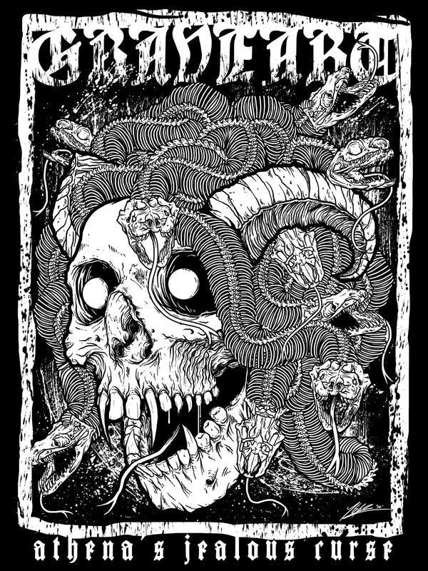 Čierny top s potlačou lebky pre ženy