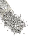 Gravillons argent pour décoration de fête couleur argent