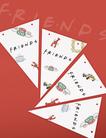 Garland in Fanions Friends 2M