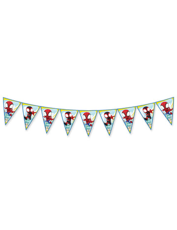Girlanda so zástavou Spidey a priatelia™