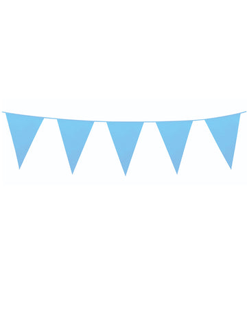 Girlanda s malými modrými vlajočkami 3 m 
