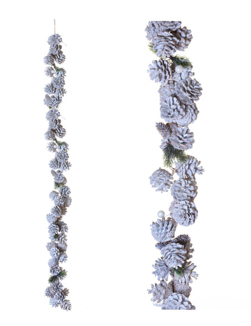 Girlanda s mrazivými šiškami 120 cm 