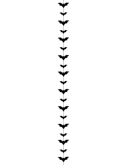 Black Bat Garland 150 x11 cm
