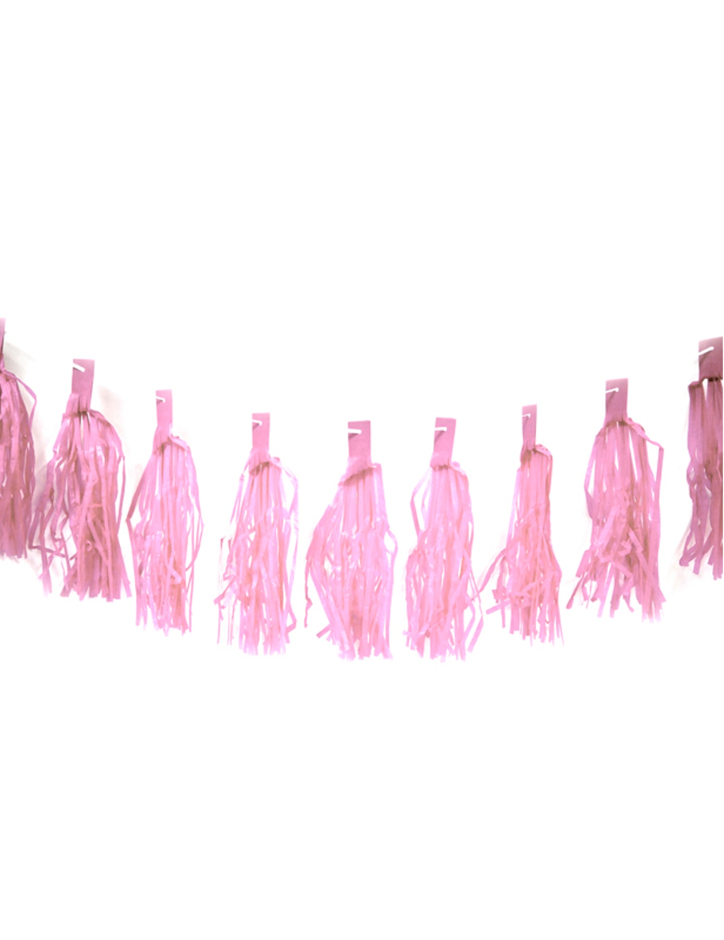 Girlanda s 20 lupeňmi ružovej farby, 4 m, dievčenská narodeninová dekorácia