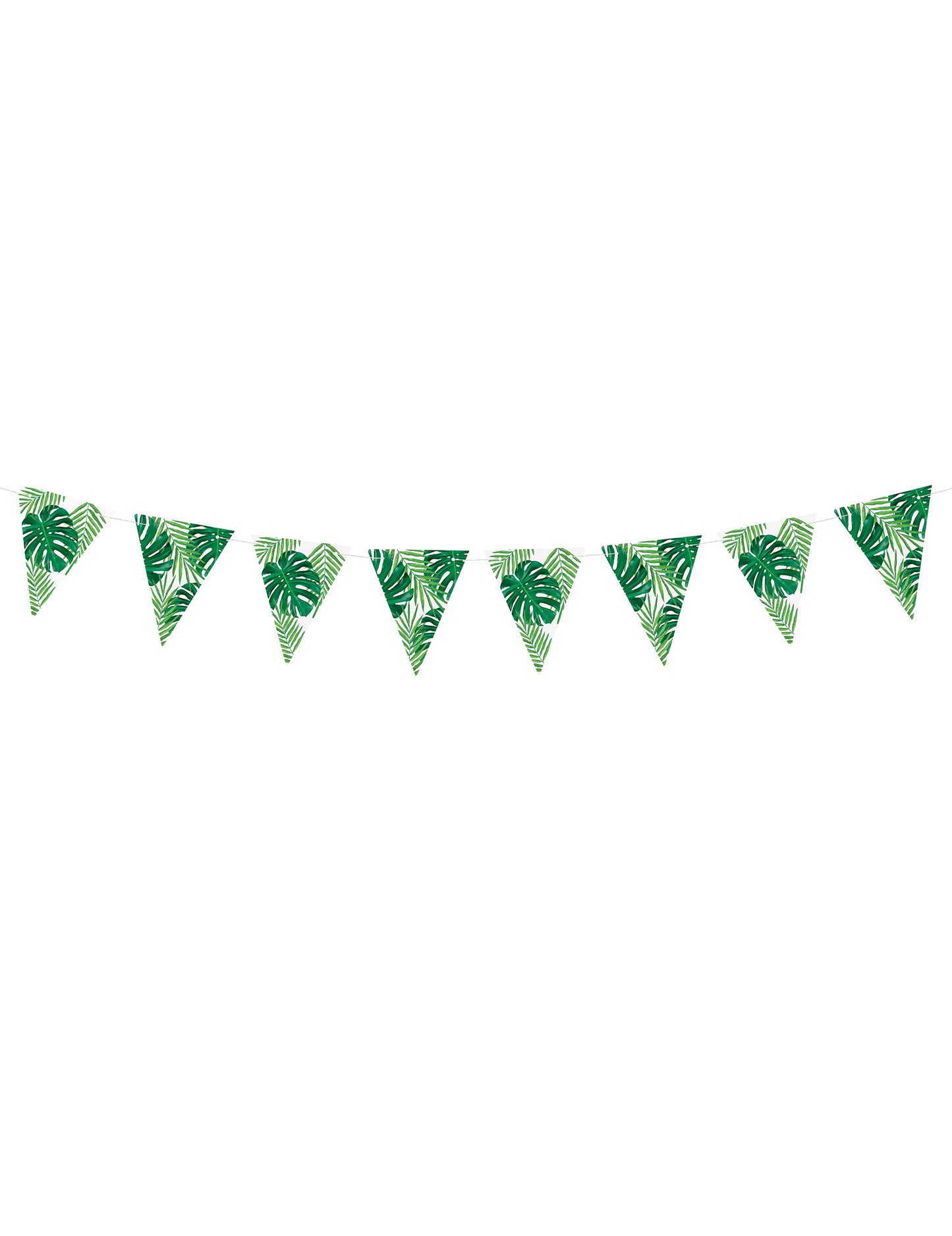 Kartón Pennant Garland Tropical Listy 15 cm x 1,3 m