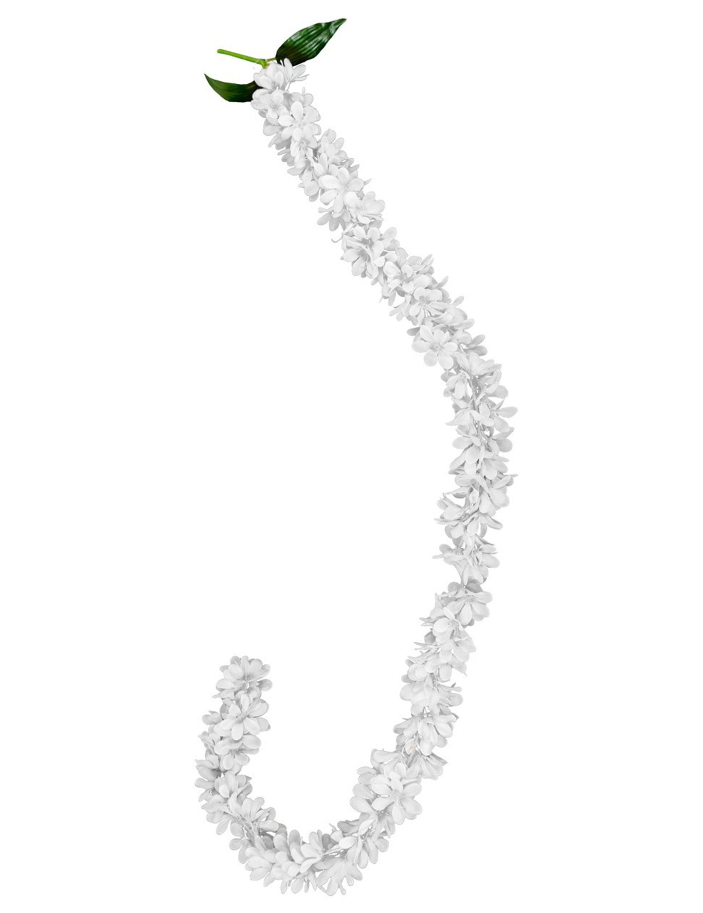 Girlanda z bielych kvetov orchideí 168 cm na svadbu