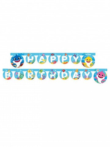Všetko najlepšie k narodeninám Baby Shark 2 M Paper Girland