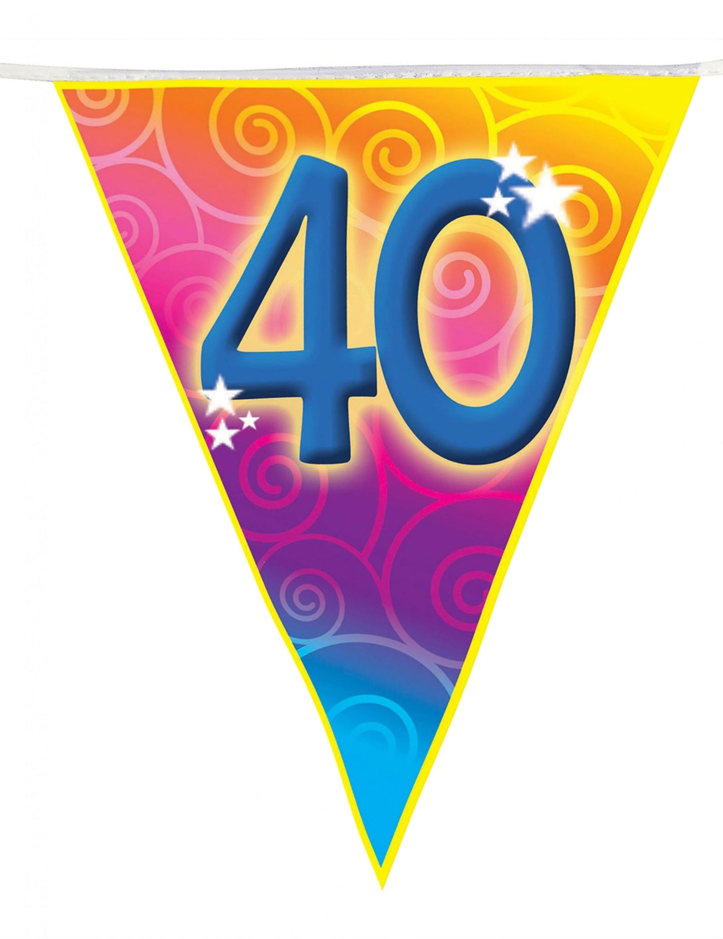 Garland ružový vek 40 rokov 5 m