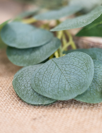 Girlanda z listov eukalyptu 2m rastlinná dekorácia