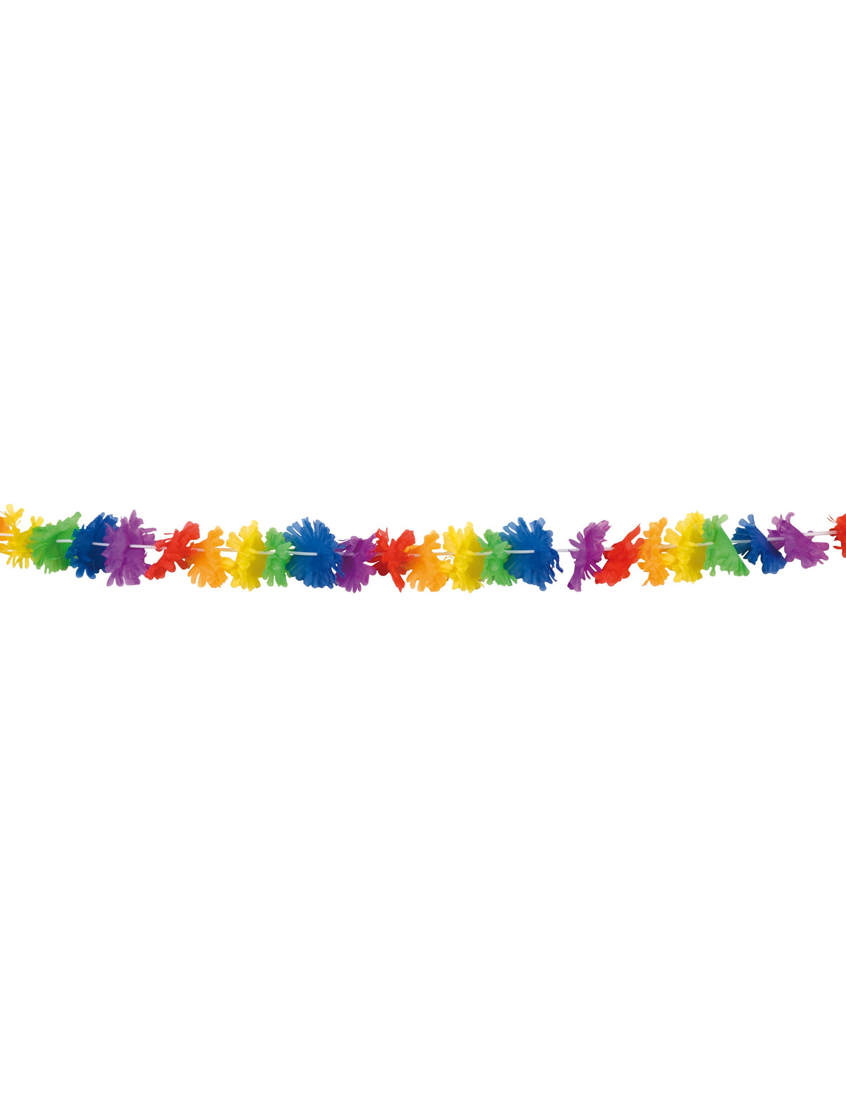 Guirlande Flower pour fête multicolore