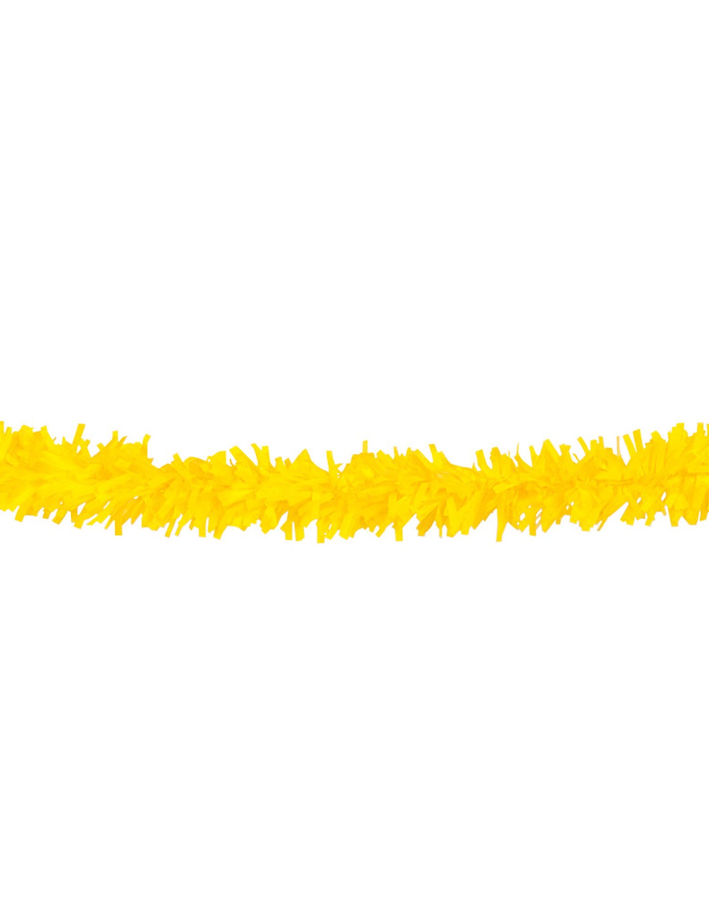 Žltá PVC girlanda 10 metrov 