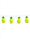 Guirlande lumineuse ananas pour décoration jaune et vert
