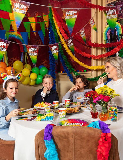 10-metrová ohňovzdorná oranžová PVC girlanda