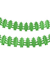 Guirlande de sapin pour décoration de fête vert ignifugé