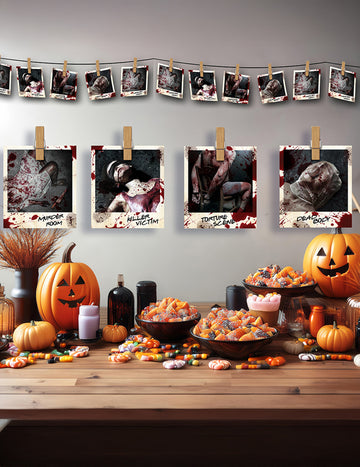 Photo papier s scénou z kriminality Garland 2,74 m