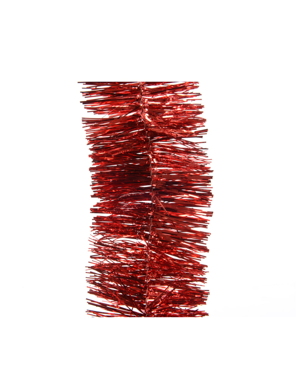 Guirlande pour sapin de noël rouge scintillante