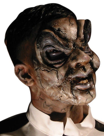 Súprava latexovej aplikácie Hororová bábika Halloween béžová 