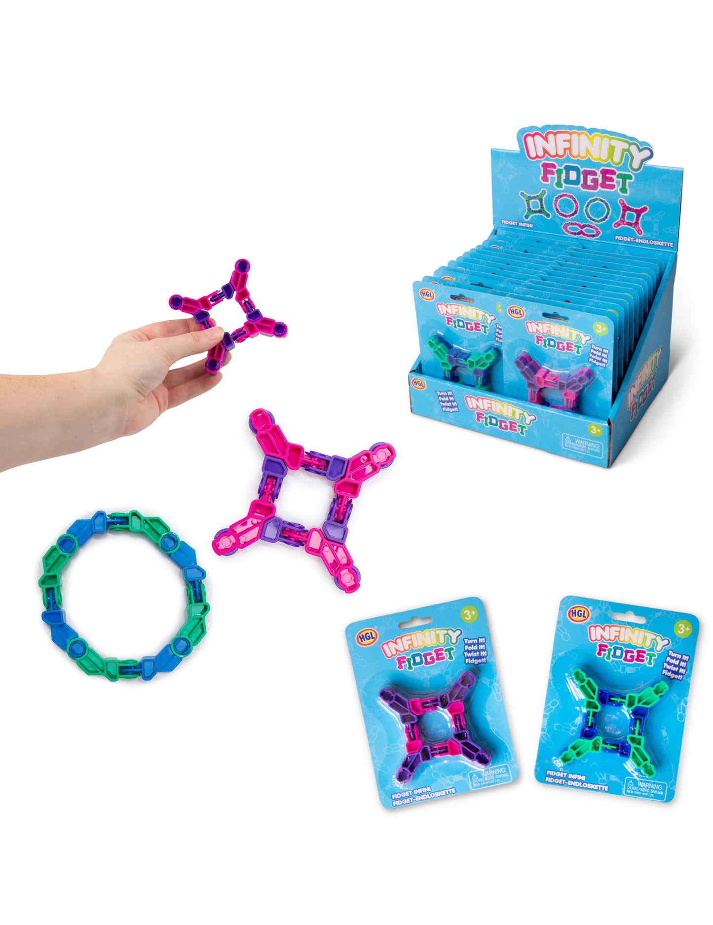 Kĺbová hračka Infinity Fidget