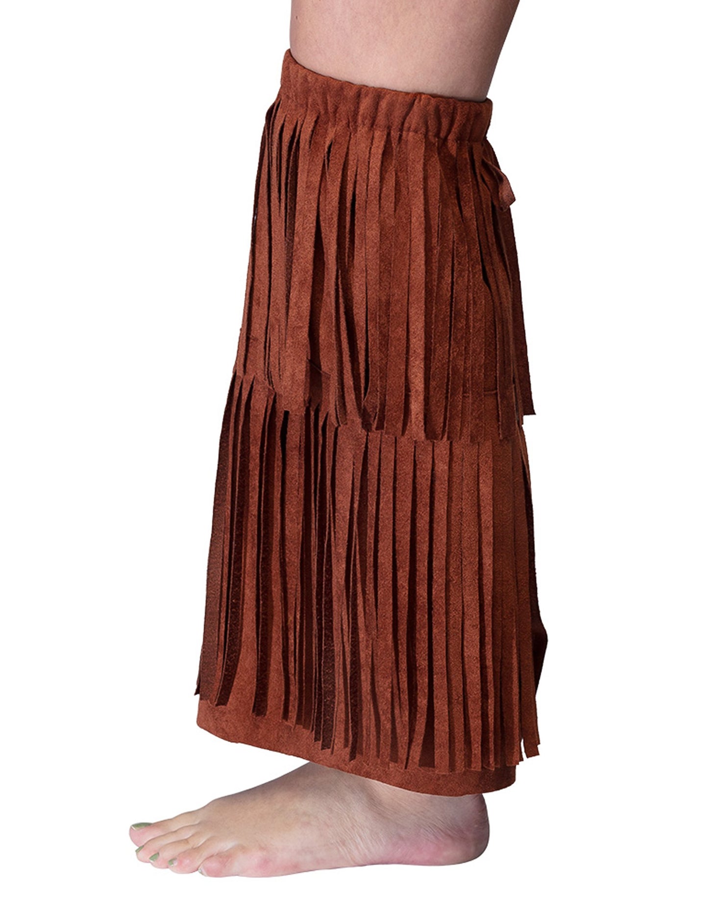 Návleky na nohy s indickými strapcami pre dospelých