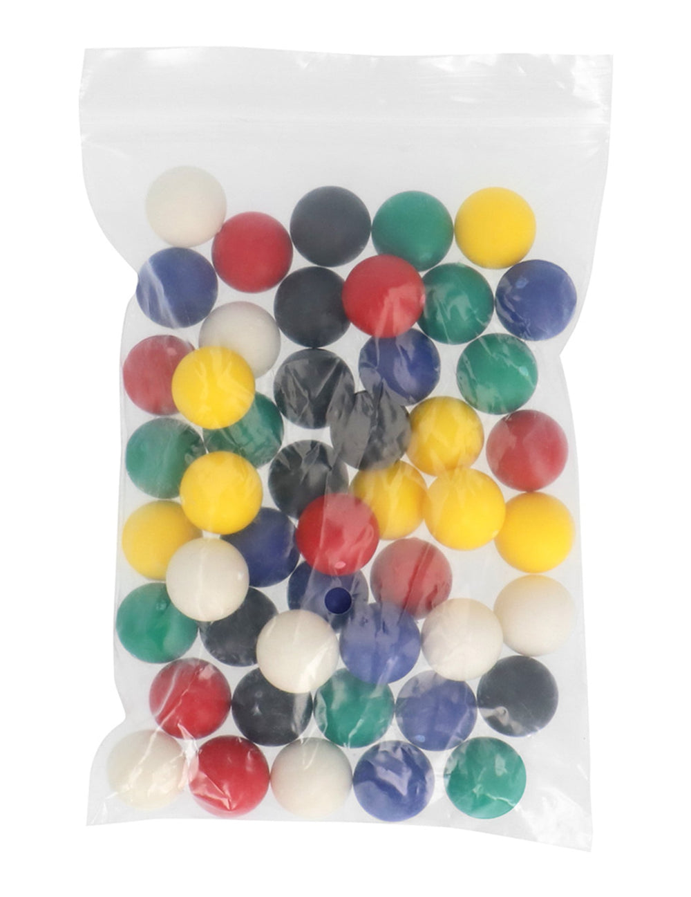 Sachet de boules colorées du jeu à boire bingo shots