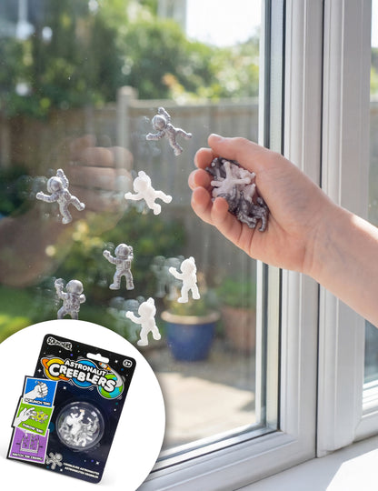 Priľnavé astronautské hračky Creeblers 