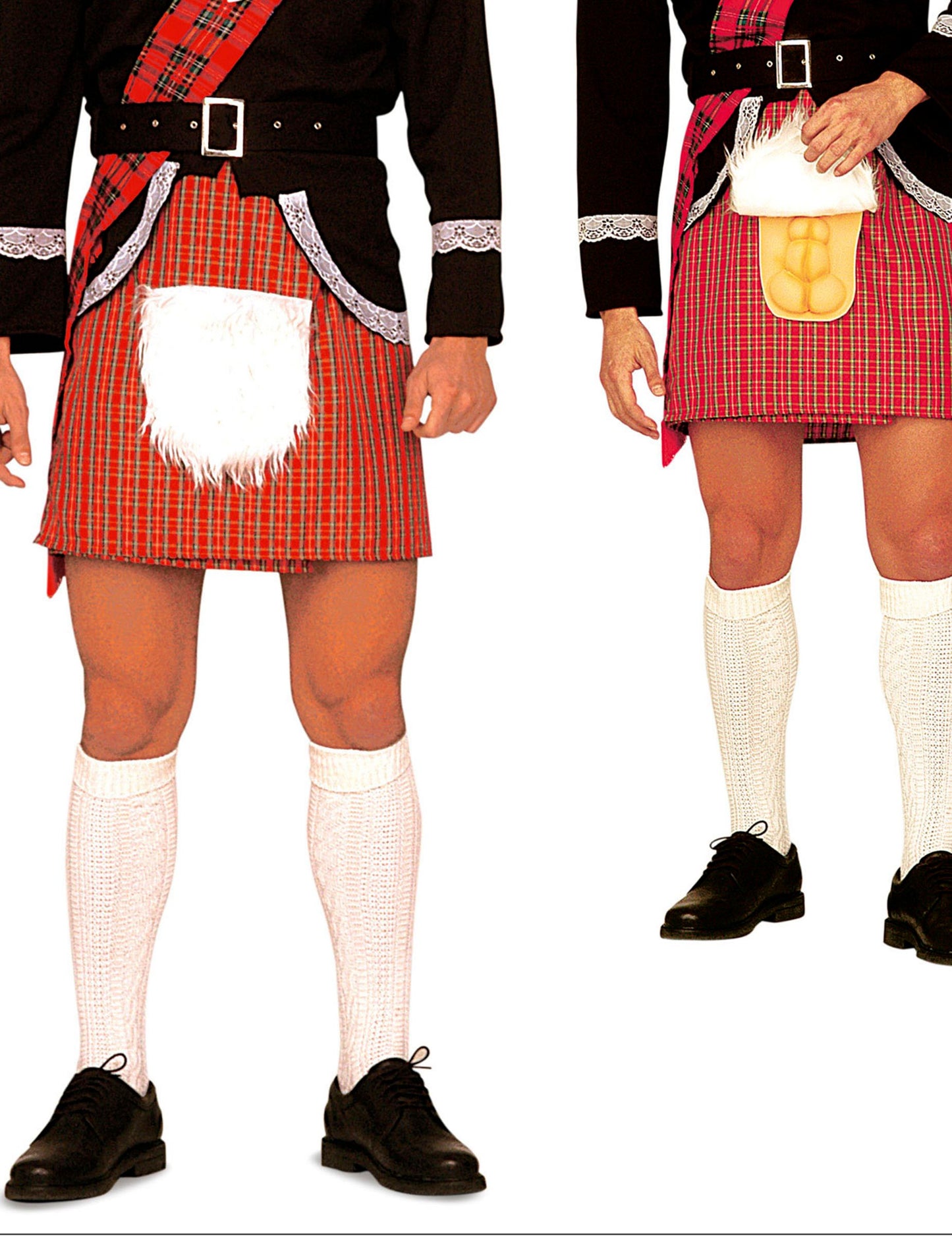 Humoristický škótsky kilt pre dospelých 